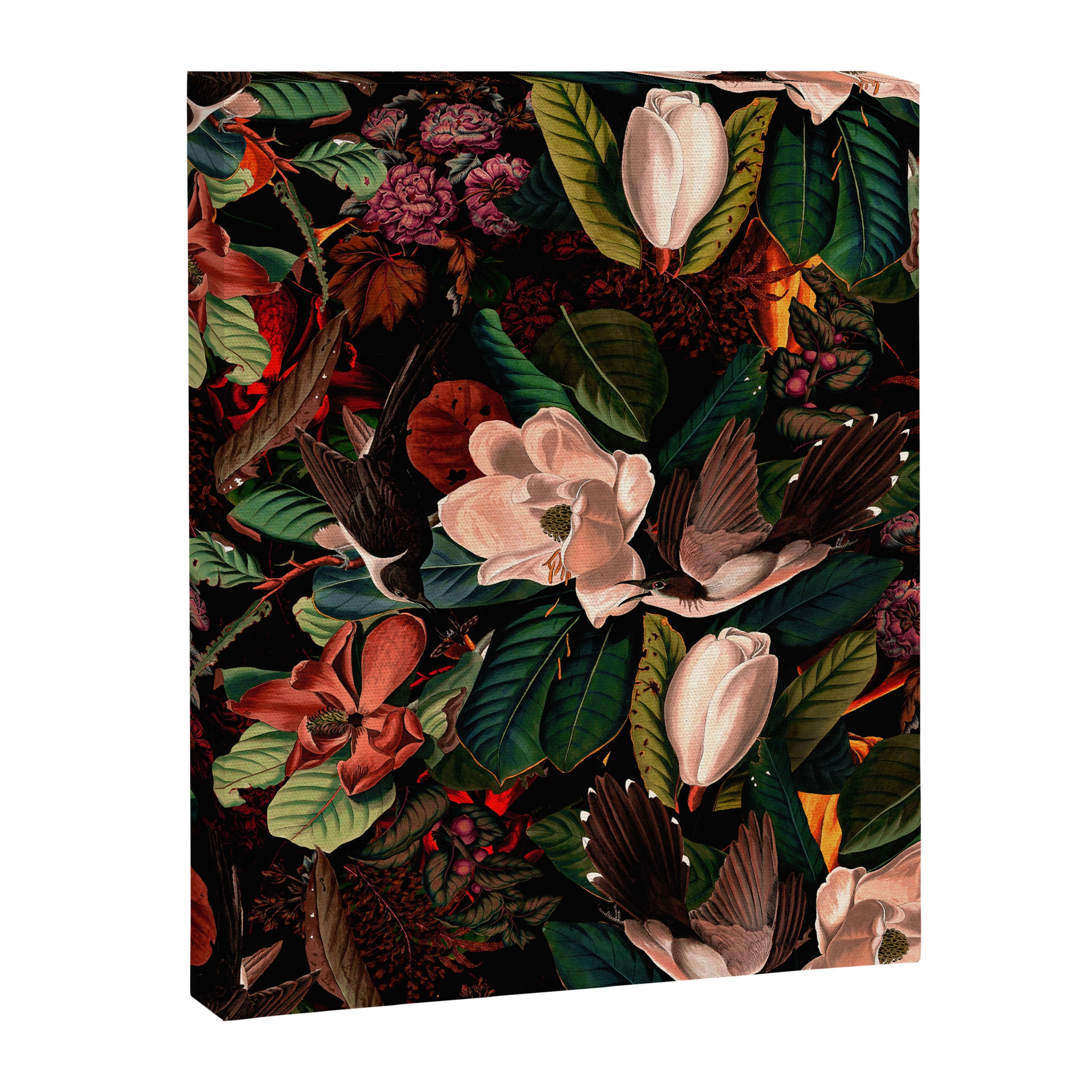 FLORAL AND BIRDS XIV Canvas Print Gallery Image 6