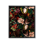 FLORAL AND BIRDS XIV Framed Canvas Print Gallery Image 6