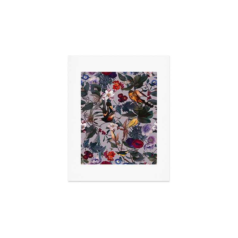 Floral and Birds XL Art Print Gallery Image 1