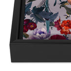 Floral and Birds XL Framed Canvas Print Gallery Image 3
