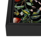 Floral and Birds XLIV Framed Canvas Print Gallery Image 3
