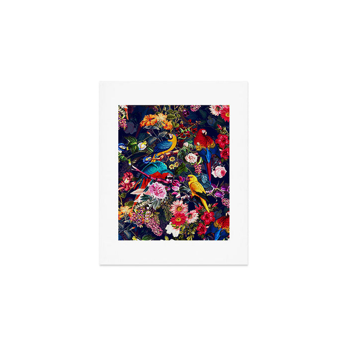 Floral and Birds XLV Art Print Gallery Image 1