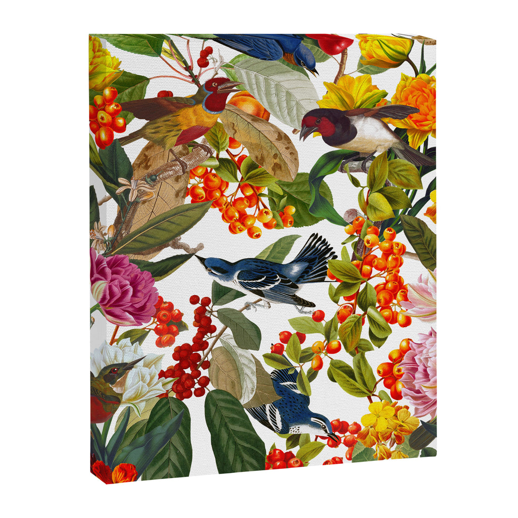 Floral and Birds XLVI Canvas Print Gallery Image 6