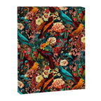 FLORAL AND BIRDS XVII Canvas Print Gallery Image 6