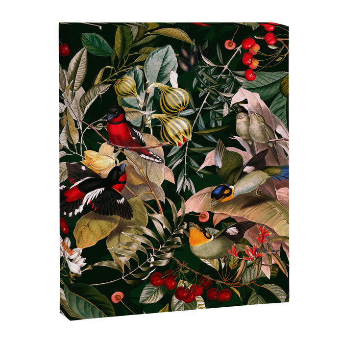 Floral and Birds XXV Canvas Print Gallery Image 1