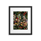 Floral and Birds XXV Framed Art Print Gallery Image 5