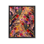 Floral and Birds XXVIII Framed Canvas Print Gallery Image 8