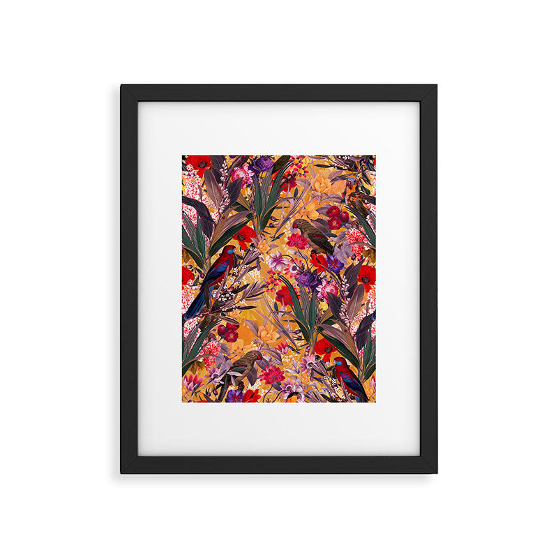 Floral and Birds XXVIII Framed Art Print Gallery Image 6