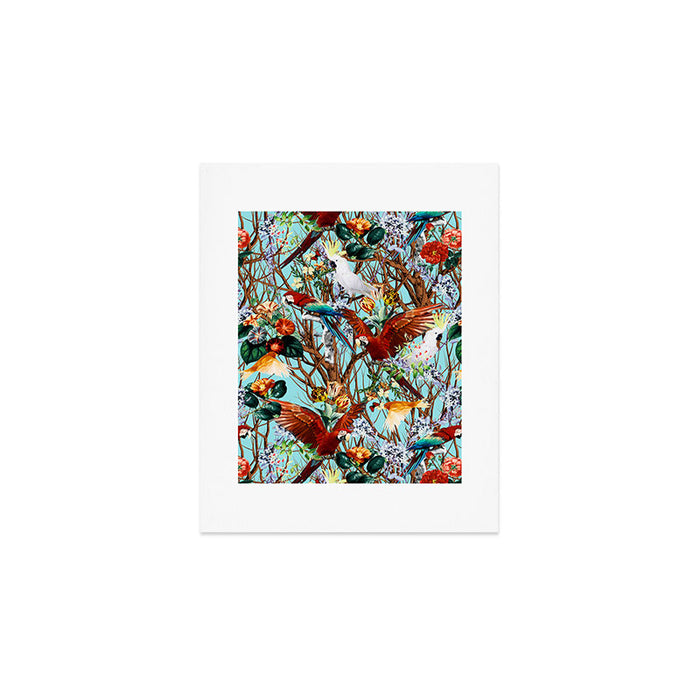Floral and Birds XXX Art Print Gallery Image 1