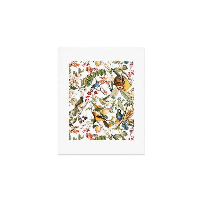 Floral and Birds XXXII Art Print Gallery Image 1