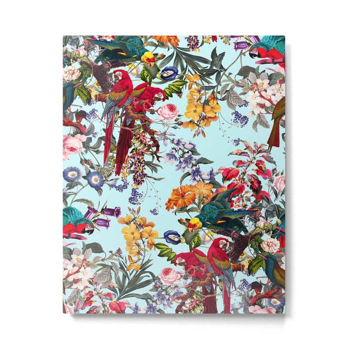 Floral and Birds XXXIV Metal Print Gallery Image 1
