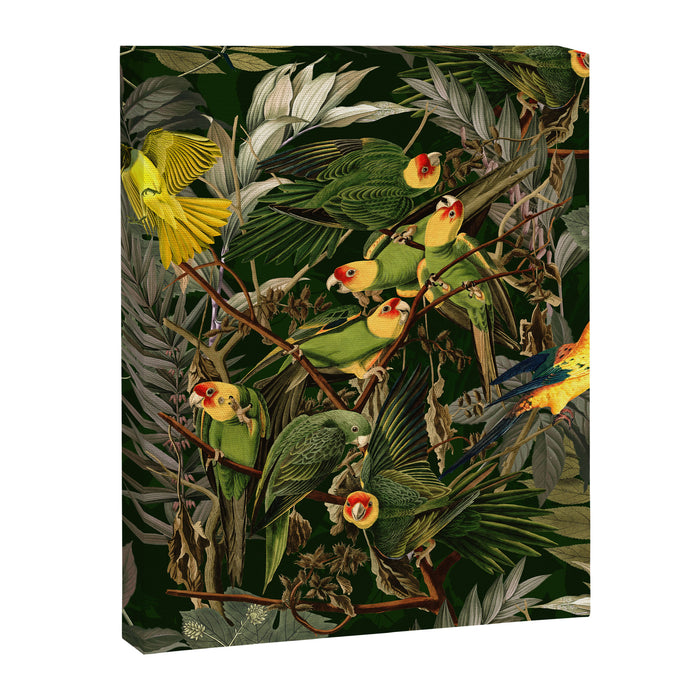 Floral and Birds XXXVI Canvas Print Gallery Image 1