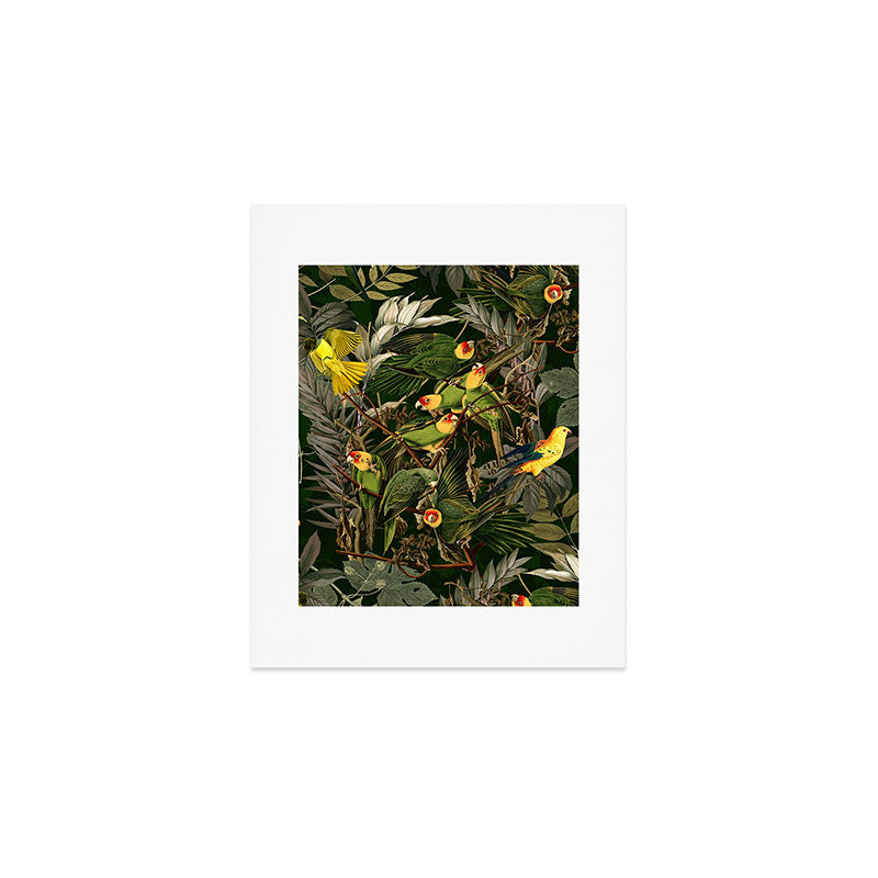 Floral and Birds XXXVI Art Print Gallery Image 1