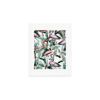 Floral and Flamingo VIII Art Print Gallery Image 1