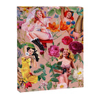 Floral and Pin-Up Girls III Canvas Print Gallery Image 6