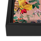 Floral and Pin-Up Girls III Framed Canvas Print Gallery Image 3