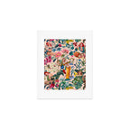 Floral and Pin-Up Girls V - II Art Print Gallery Image 1