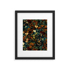 Floral and Snakes jungle Framed Art Print Gallery Image 4