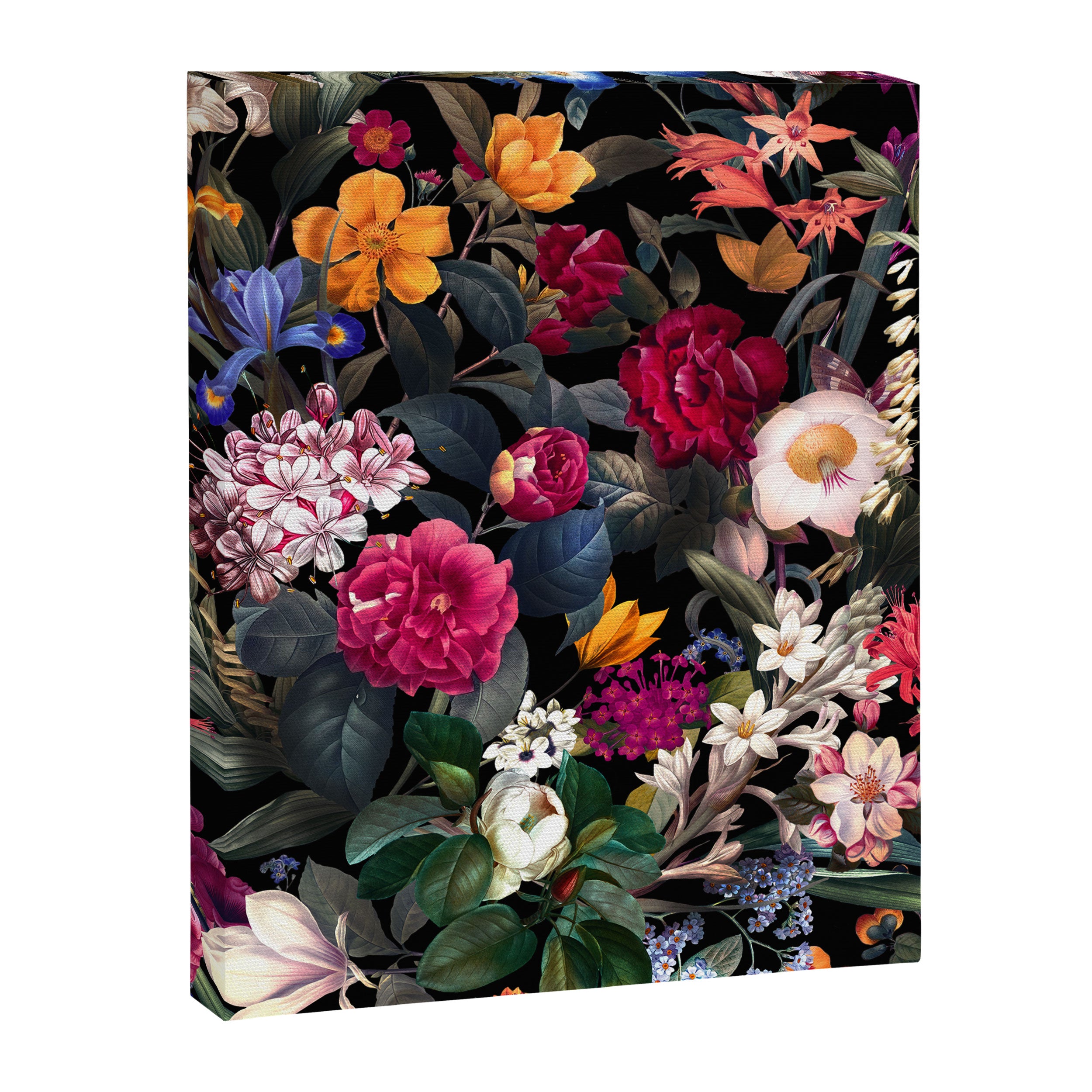 Floral Spice II - Night Canvas Print Gallery Image 6