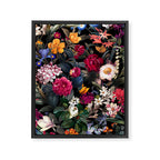 Floral Spice II - Night Framed Canvas Print Gallery Image 6