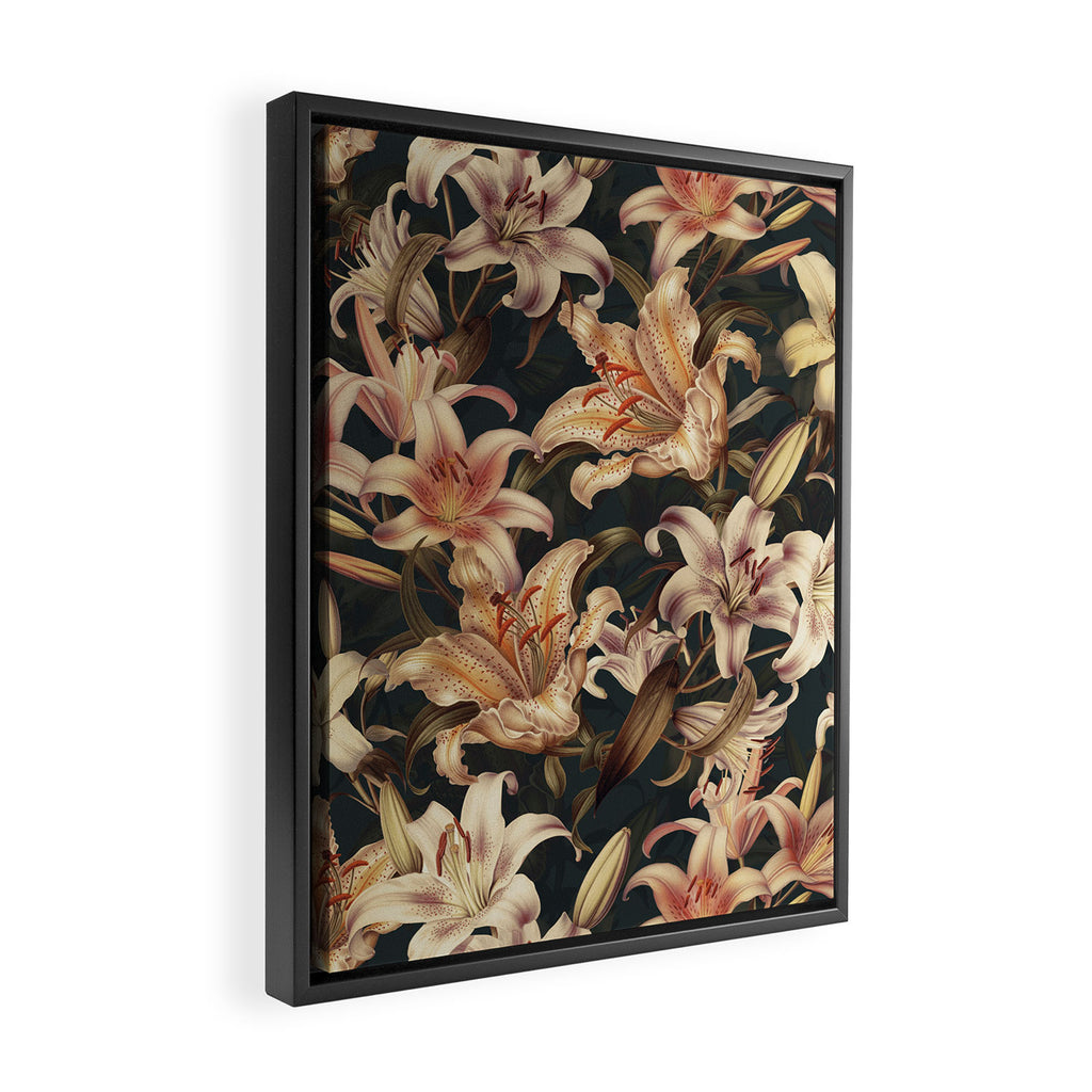 Floral Spice III Framed Canvas Print Gallery Image 2