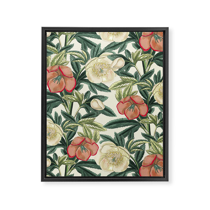  Floral Vintage Garden VI Framed Canvas Print Gallery Image 6