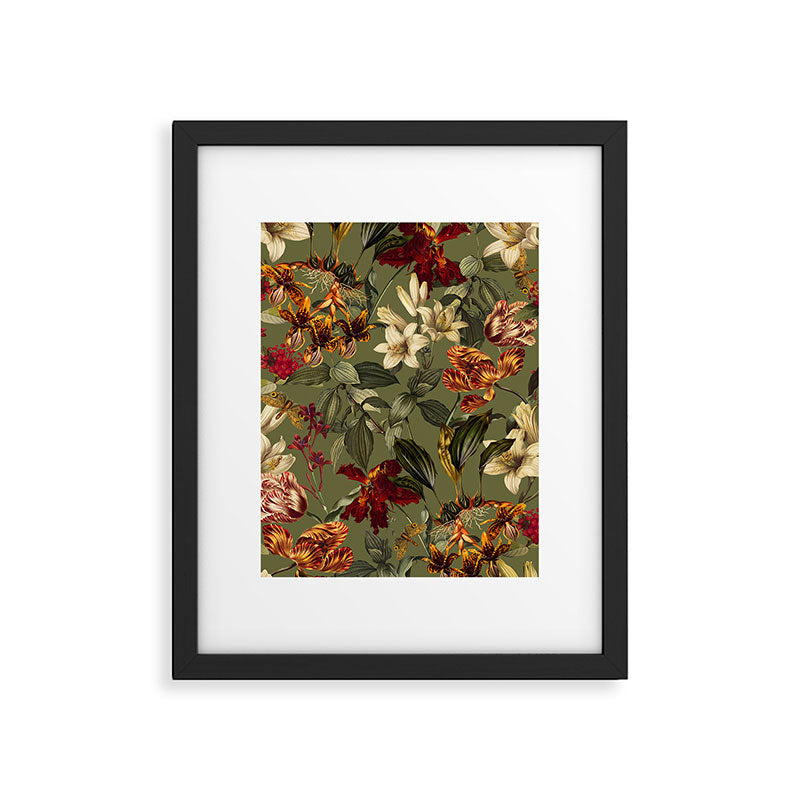 Flower Garden Serenade II Framed Art Print Gallery Image 5