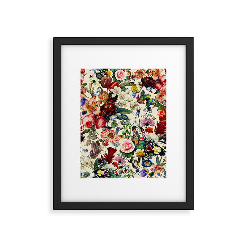 Flower Garden Serenade Framed Art Print Gallery Image 5