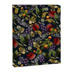 Flying Fox and Floral Pattern Canvas Print Gallery Image 6