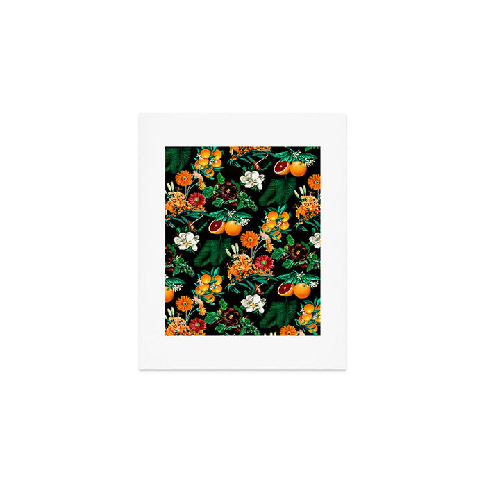 Fruit and Floral Pattern Art Print Gallery Image 1