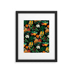 Fruit and Floral Pattern Framed Art Print Gallery Image 5