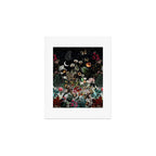 Future Garden Botanical Night Art Print Gallery Image 1