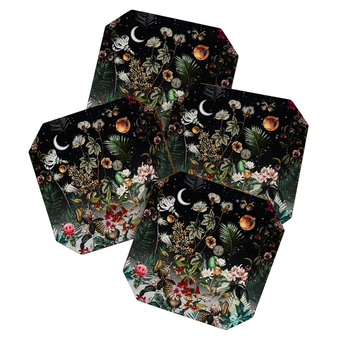 Future Garden Botanical Night Coaster Gallery Image 1