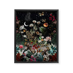 Future Garden Botanical Night Framed Canvas Print Gallery Image 6