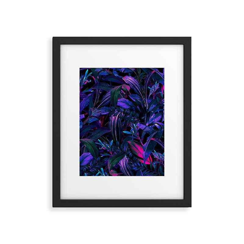 Future Garden Tropical Night Framed Art Print Gallery Image 4