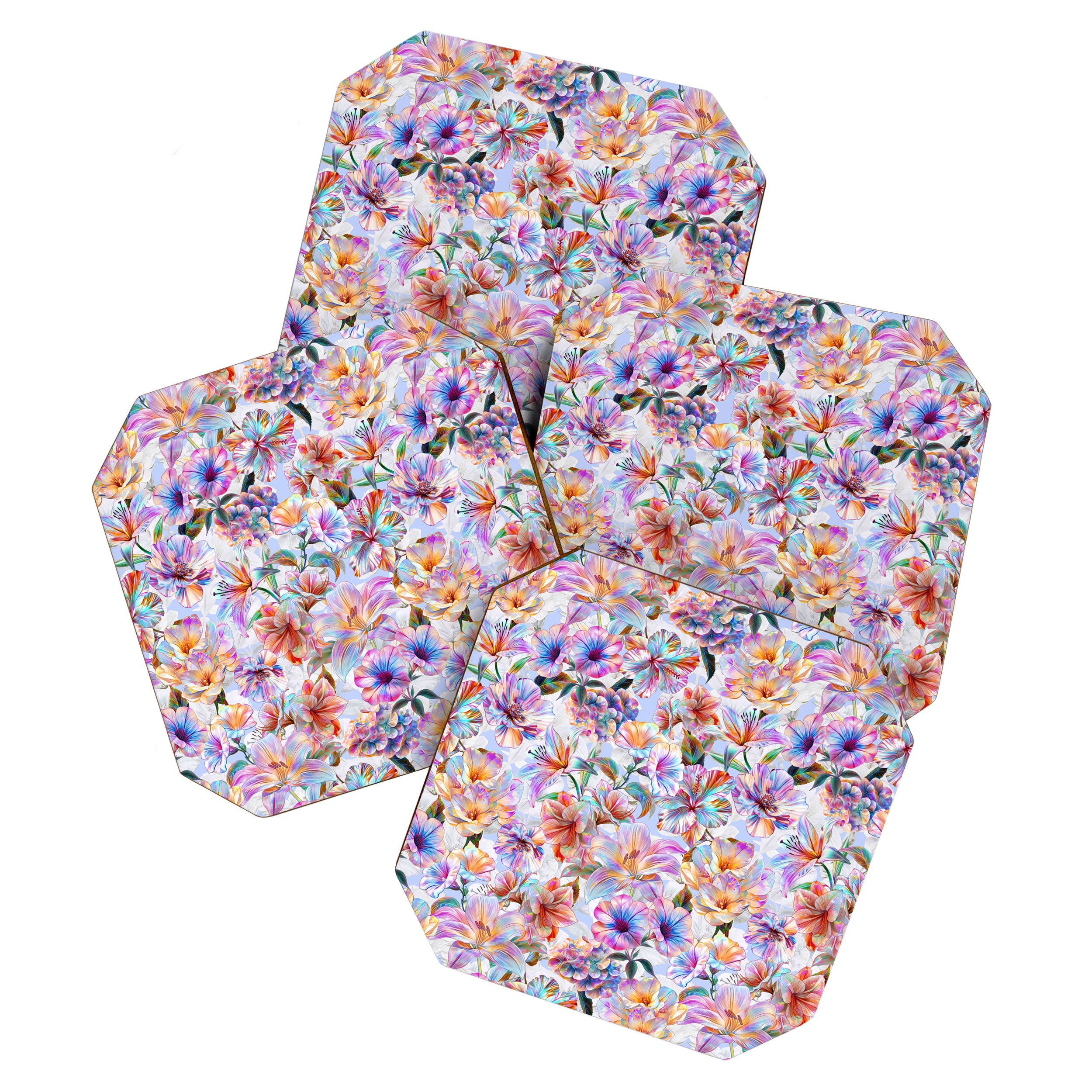 Glittering Blossoms  Coaster Gallery Image 1