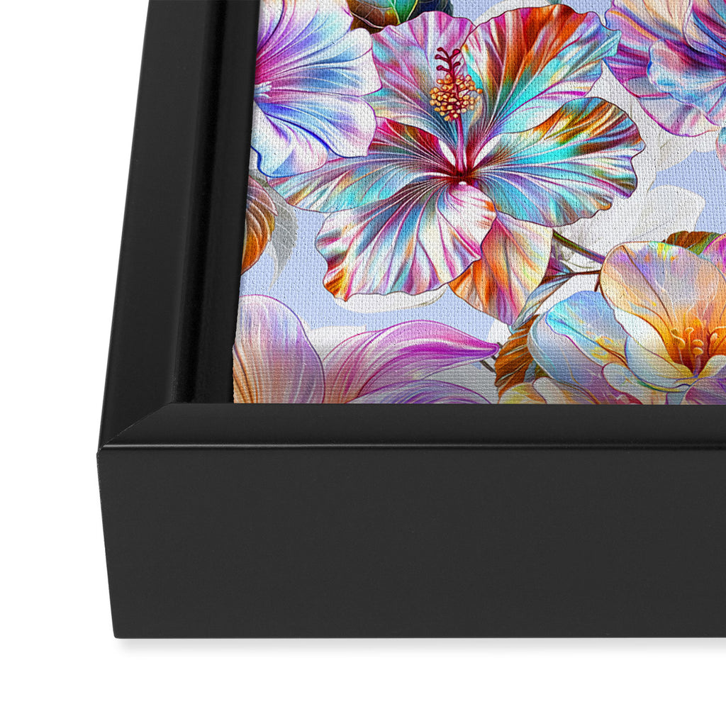 Glittering Blossoms  Framed Canvas Print Gallery Image 3