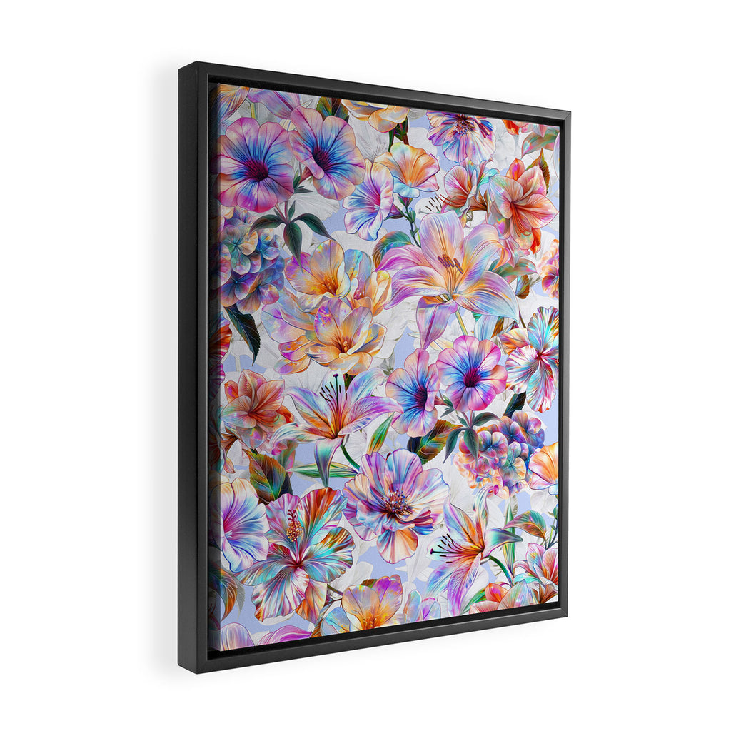 Glittering Blossoms  Framed Canvas Print Gallery Image 2