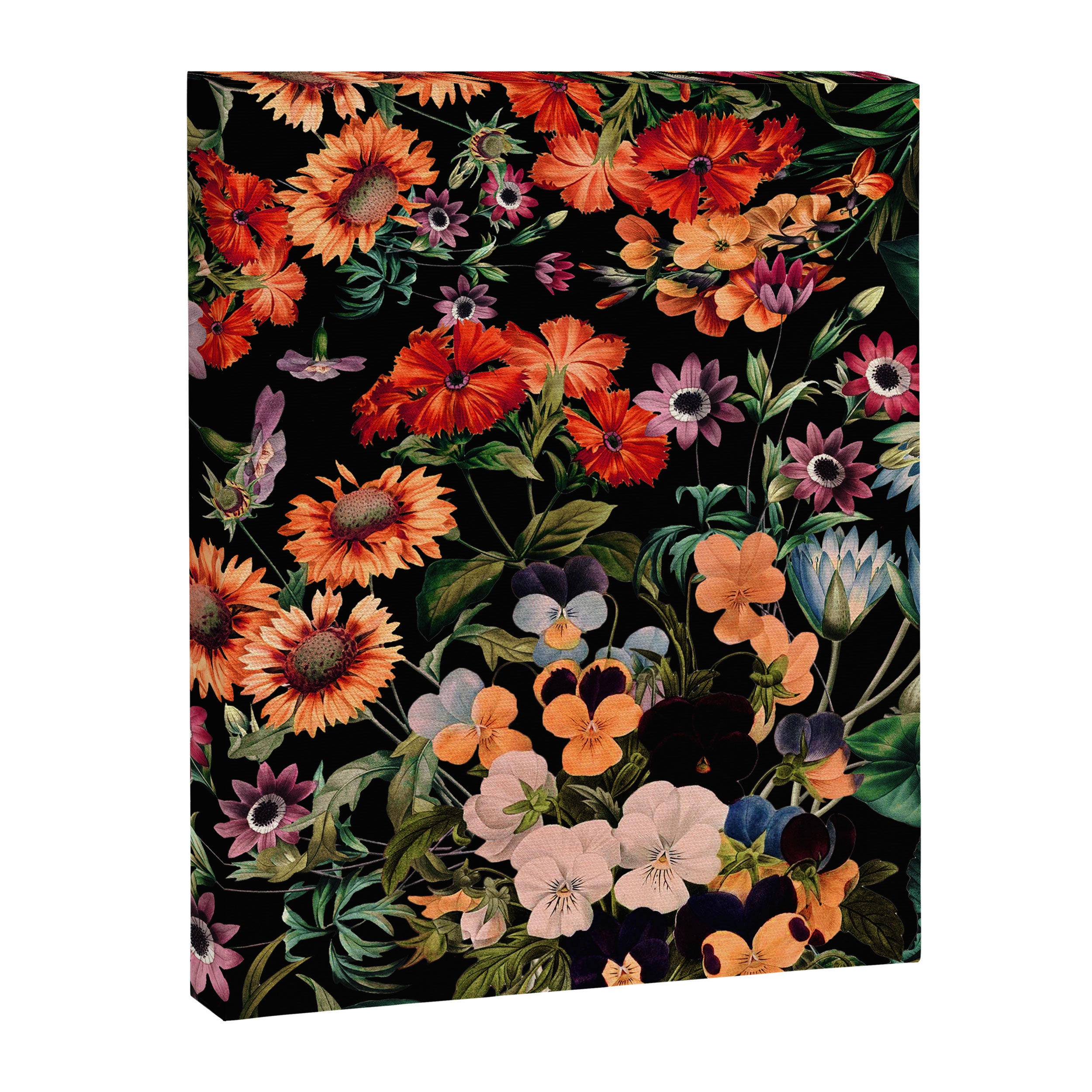 Glow in the Dark Botanicals II Canvas Print Gallery Image 8