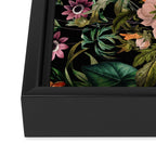 Glow in the Dark Botanicals II Framed Canvas Print Gallery Image 3