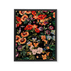 Glow in the Dark Botanicals II Framed Canvas Print Gallery Image 8