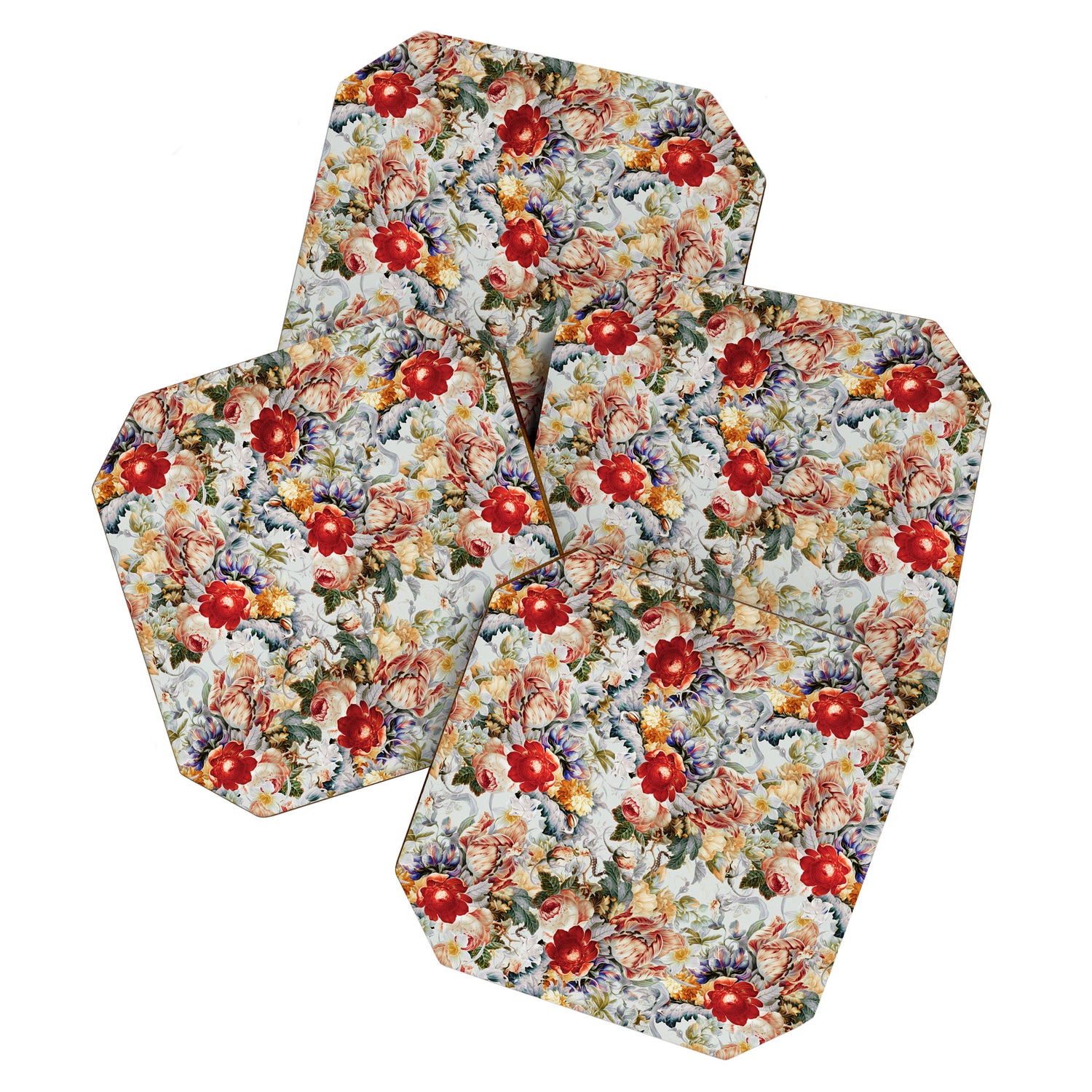 Glowing Florals-Summer Coaster Gallery Image 1