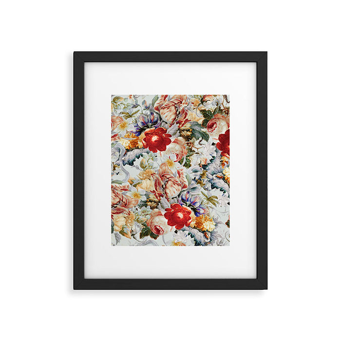 Glowing Florals-Summer Framed Art Print Gallery Image 1