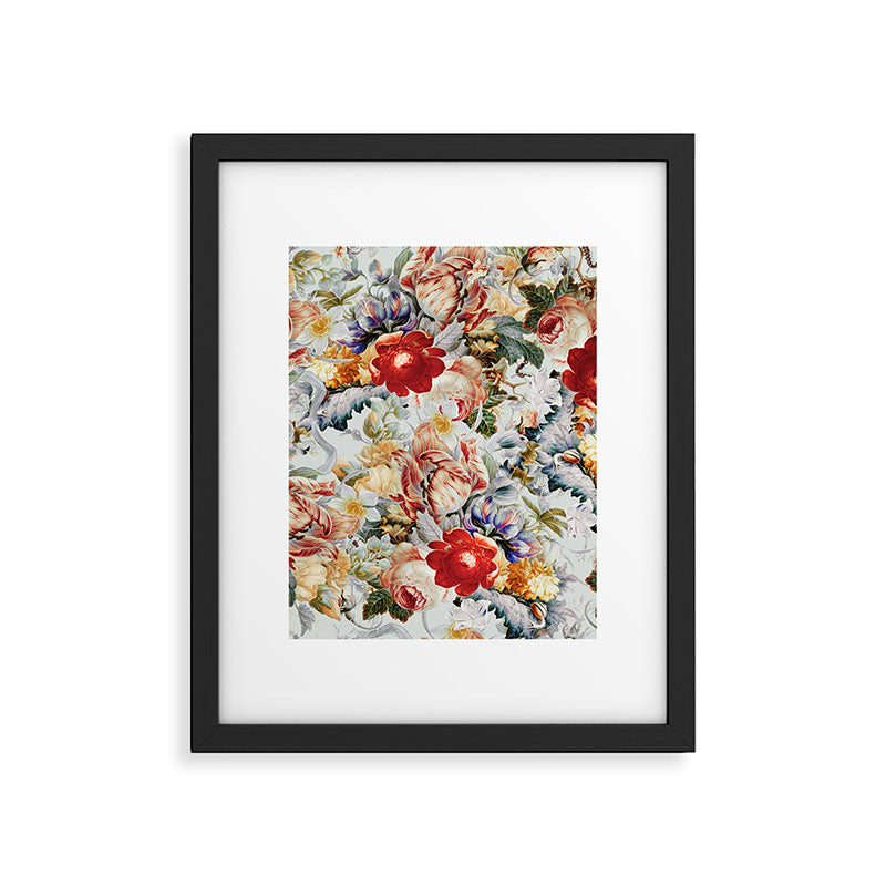 Glowing Florals-Summer Framed Art Print Gallery Image 6