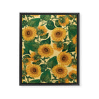 Helianthus Annuus Framed Canvas Print Gallery Image 6