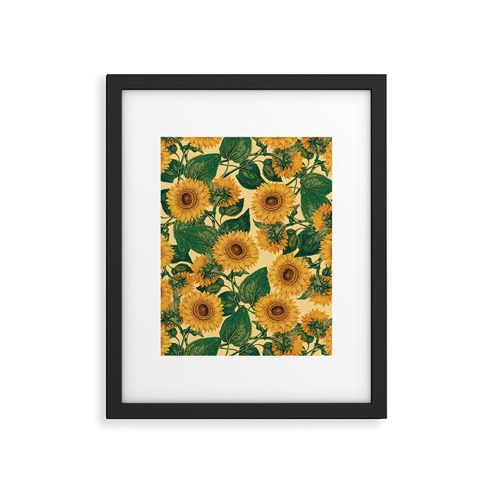 Helianthus Annuus Framed Art Print Gallery Image 1