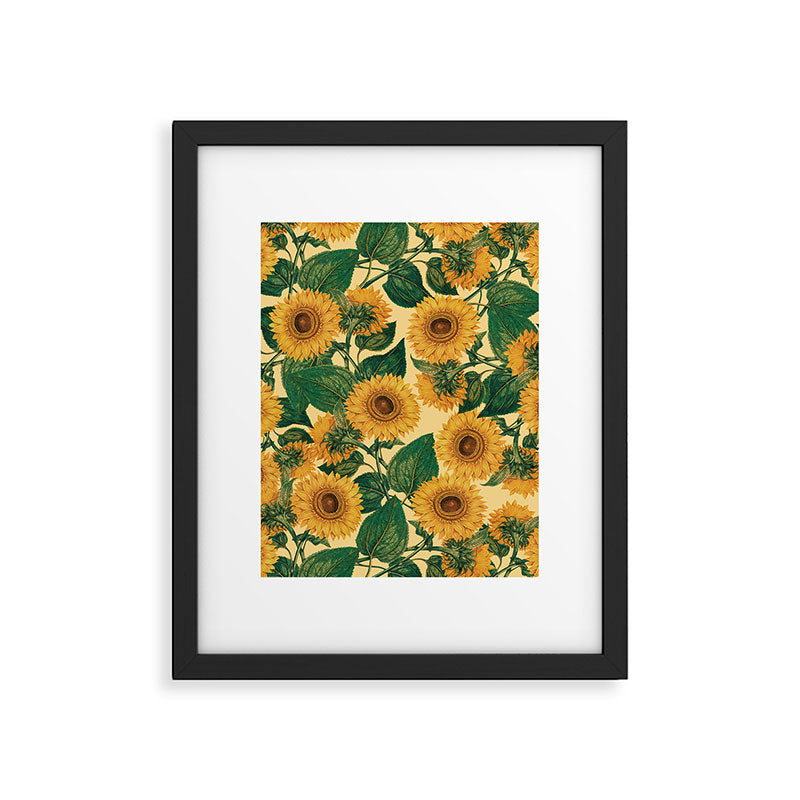 Helianthus Annuus Framed Art Print Gallery Image 5