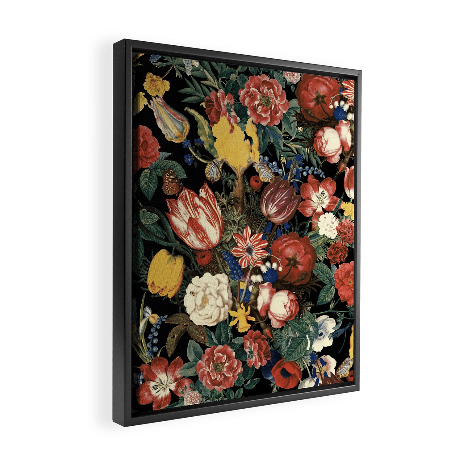 In the Night Garden Framed Canvas Print Gallery Image 2