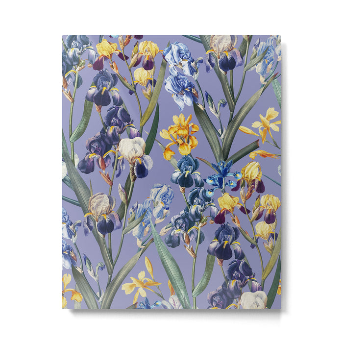 Iris Garden Metal Print Gallery Image 1