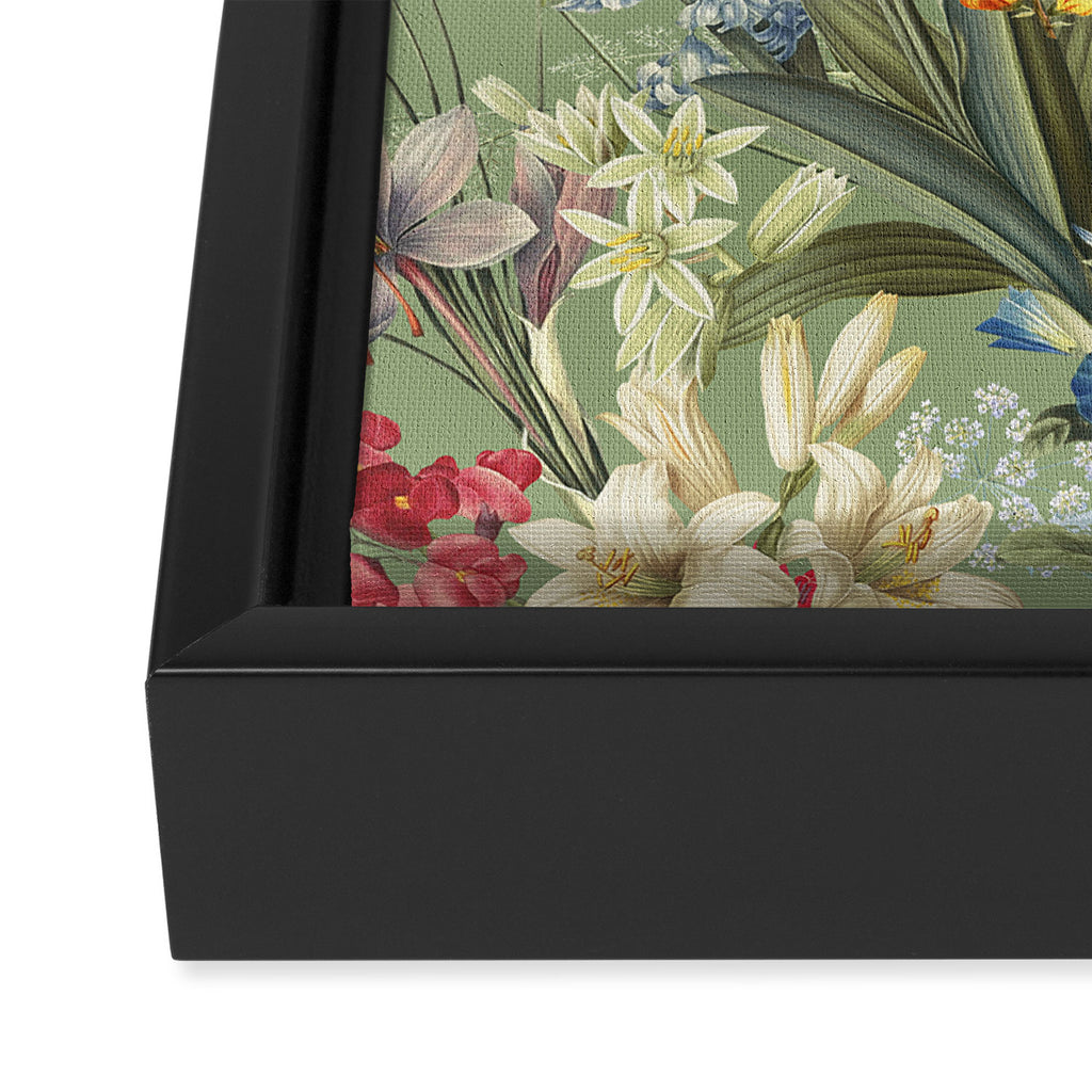 Isolated Blooms II Framed Canvas Print Gallery Image 3